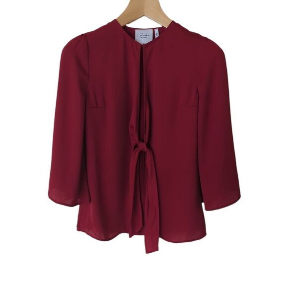 Revolve L'Academie The Low Knot Blouse - Picture 2 of 5